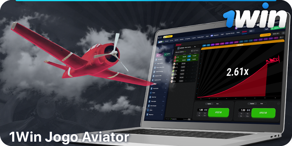 Jogue Aviator no 1Win Casino no Brasil