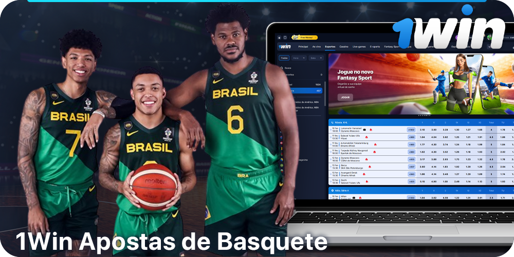 Aposta no basquetebol a 1Win no Brasil