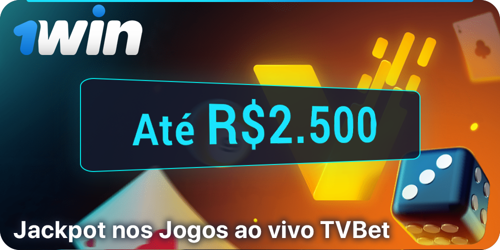 Jogue TVBet jogos ao vivo e ganhe um bônus jackpot de 1Win até R$2.500