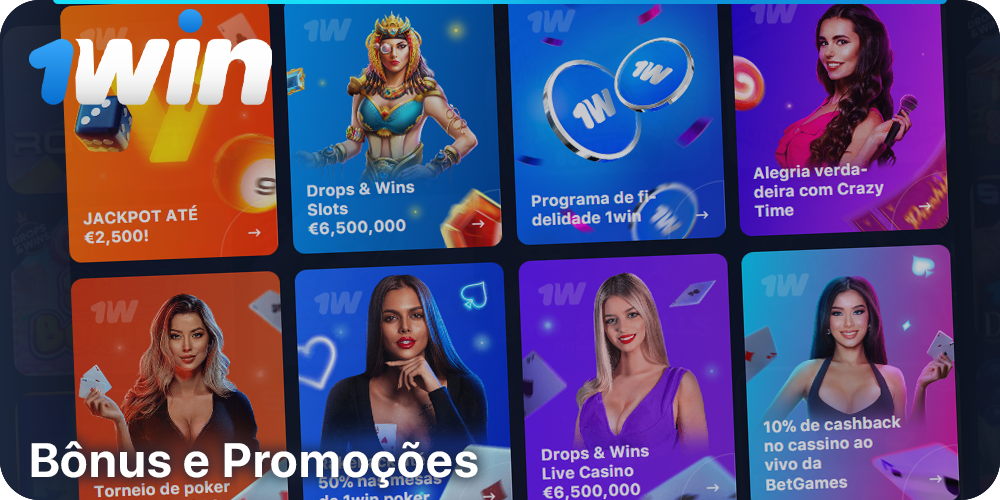 Jogue no cassino online 1Win e ganhe bônus