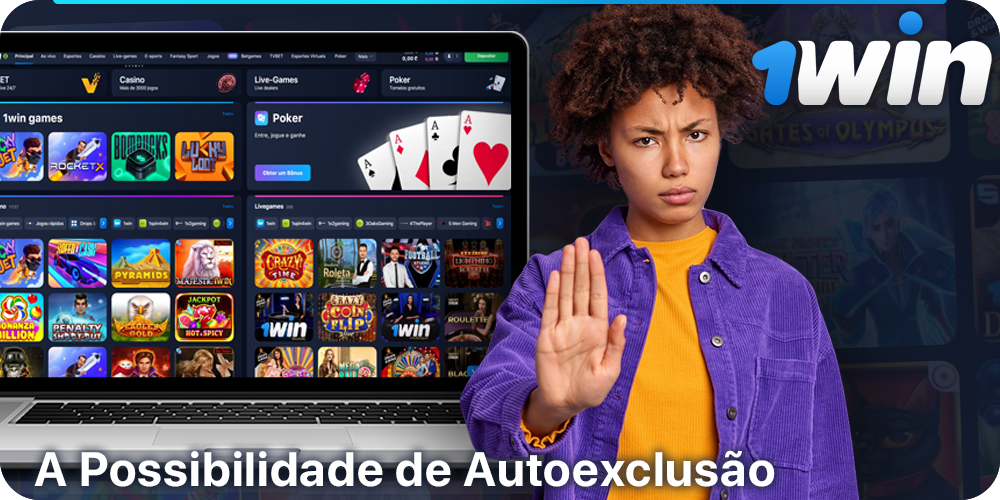 1Win pode restringir o acesso à sua conta, se você desejar