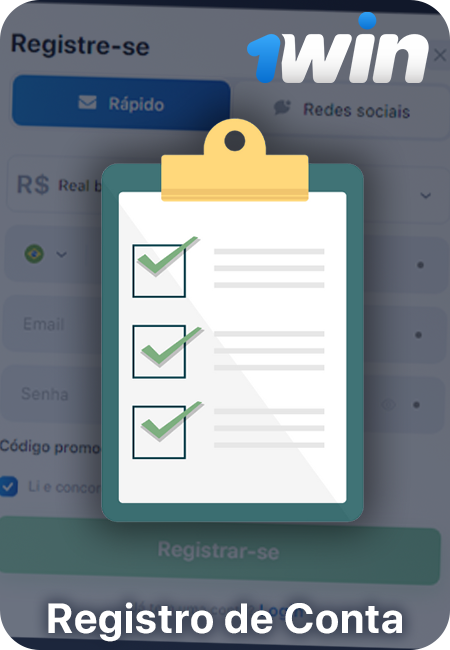 Termos e condições para o registro de uma conta na 1Win